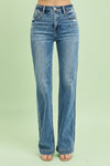Tummy Control High Rise Straight Jeans R17