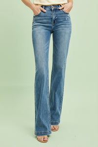 Tummy Control High Rise Straight Jeans R17