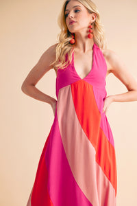 Gali Colorblock Maxi Dress