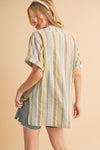 Cassy Top - Blue Green