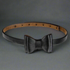Retro Bow Belt -Black