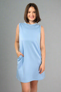 Tank Shift Dress - Blue