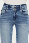 High Rise Slim Straight Jeans KC03