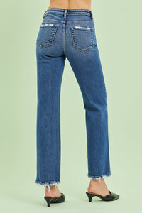 Tummy Control High Rise Ankle Straight R01