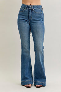 HR Tummy Control Flare Double Button - JB166