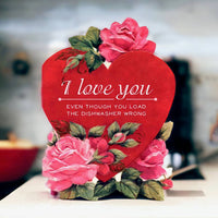 Valentine's Day - Dishwasher Loading
