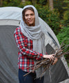 Insect Repellent Scarf - Raspberry