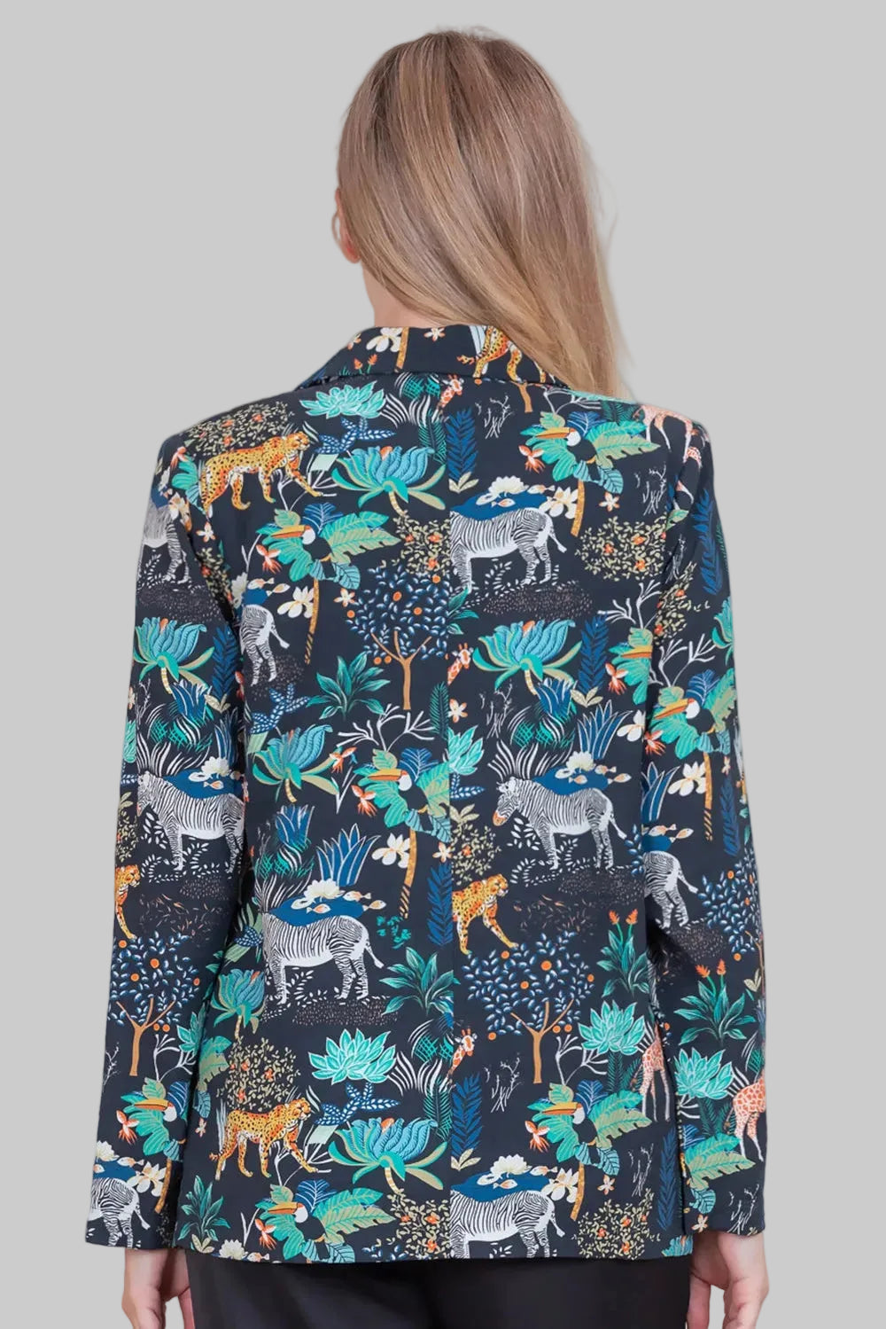 Safari Boyfriend Blazer - Black