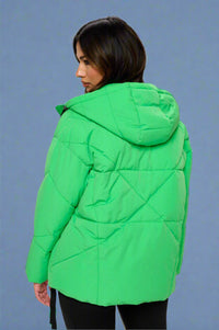Summit Shield Puffer Jacket - Green