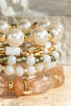 6 Layer Bead Boho Bracelet - Nepal