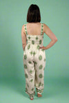 Printed Jumpsuit - Cream