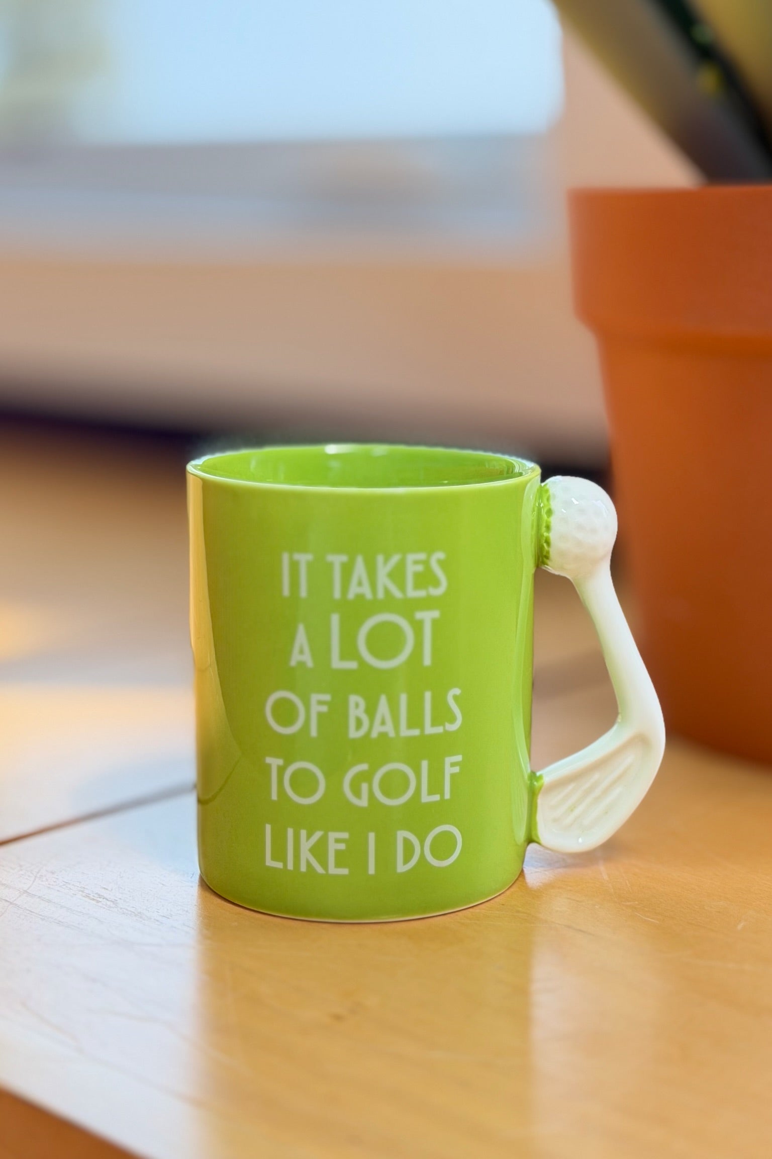 Takes A Lot of Balls Funny Mug