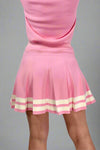 Mini Skater Sweater Skirt - Pink