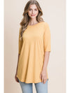 Basic Soft Tee - Dijon