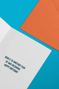 Terrible Decisions - Birthday Card