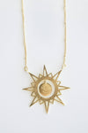 Ethereal Drop Necklace Gold