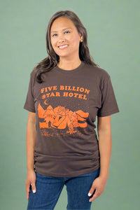 Billion Star Hotel Tee - Brown