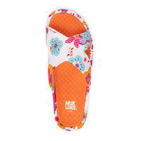 Spa Day Sandal - Fuchsia Floral