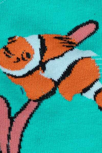 Knee High Sock - Friends with Benefish