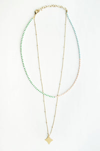 Americana Layered Necklace Multi