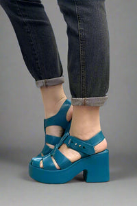 Scented Melissa Lulu Heel - Blue