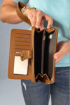 Miley Western Wallet - Brown