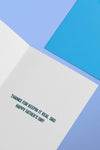 Am I Adopted - Father's Day Card
