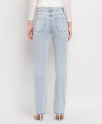 90's Vintage Super High Rise Straight Jeans - LV30