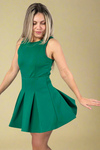 Luxeknit Sleeveless Skort Dress - Kelly Green