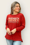 Women Long Sleeve Tee Tommatoe