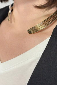 Multi Layer Open Choker Necklace