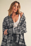 Noelle Flannel Shirt - Black