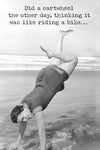 Cartwheel Greeting Card