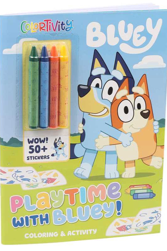 Bluey - Colortivity - Playtime with Bluey!