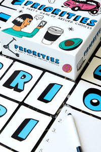 Priorities Absurd Choices Card Game