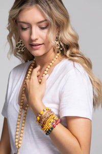 10 Layered Boho Bracelet Set - Dandelion