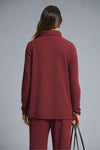 Getaway Long Sleeve Top - Wine