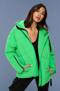 Summit Shield Puffer Jacket - Green