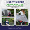 Insect Repellent Scarf - Raspberry