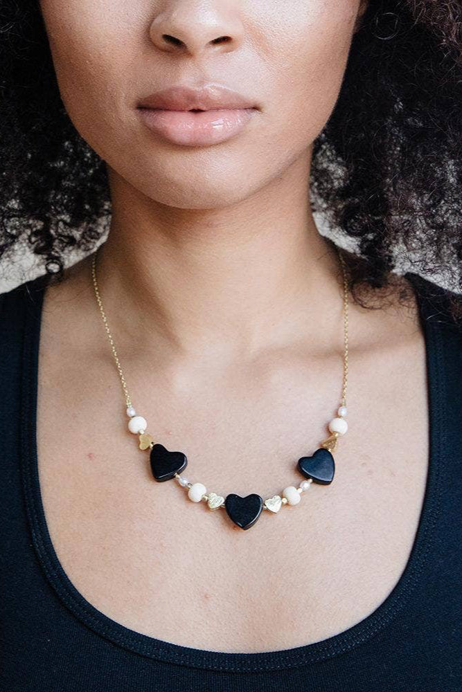 Carnaby Necklace Black