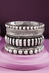 Western 4 Layered Bubble Stretch Bracelet