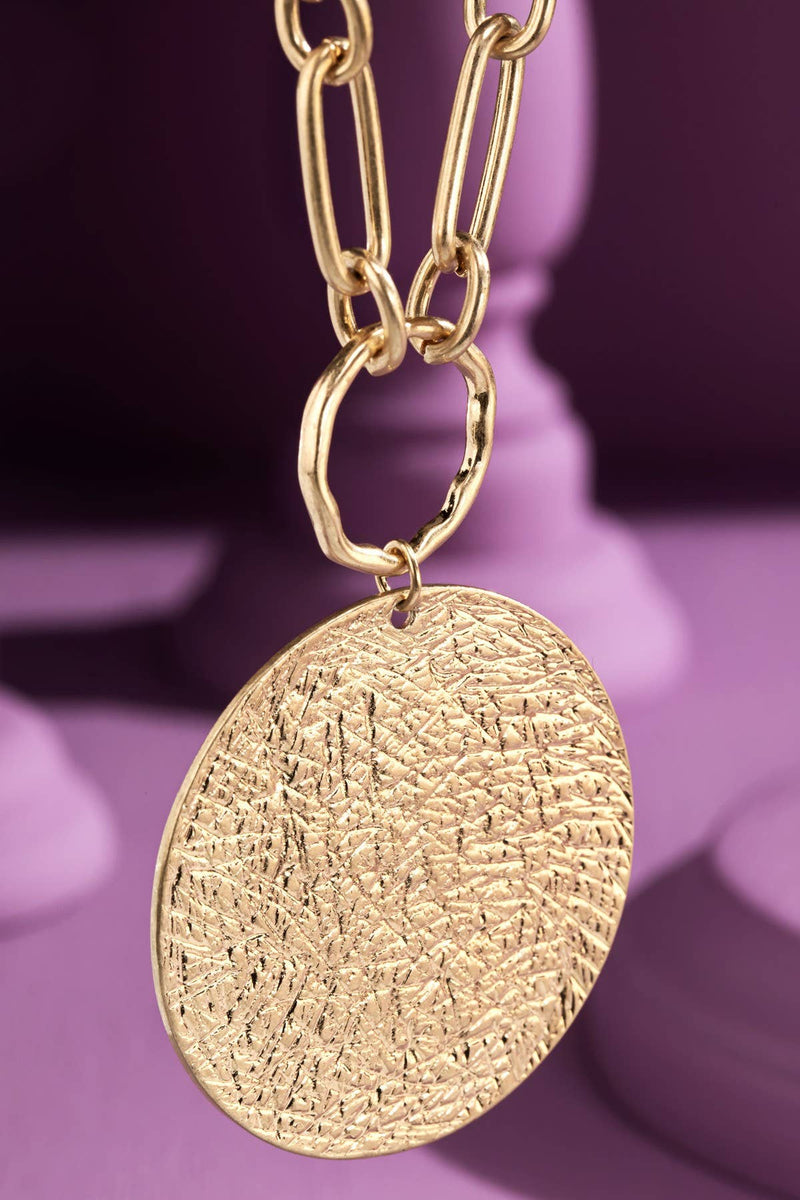 Dainty Layered Chain Link Necklace - Gold