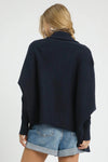 Open Front Cardigan - Navy