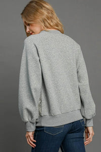 Luxeknit Crew Neck Sweatshirt - Heather Grey