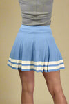 Mini Skater Sweater Skirt - Blue
