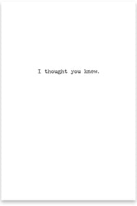 Sorry I Called You Old Greeting Card