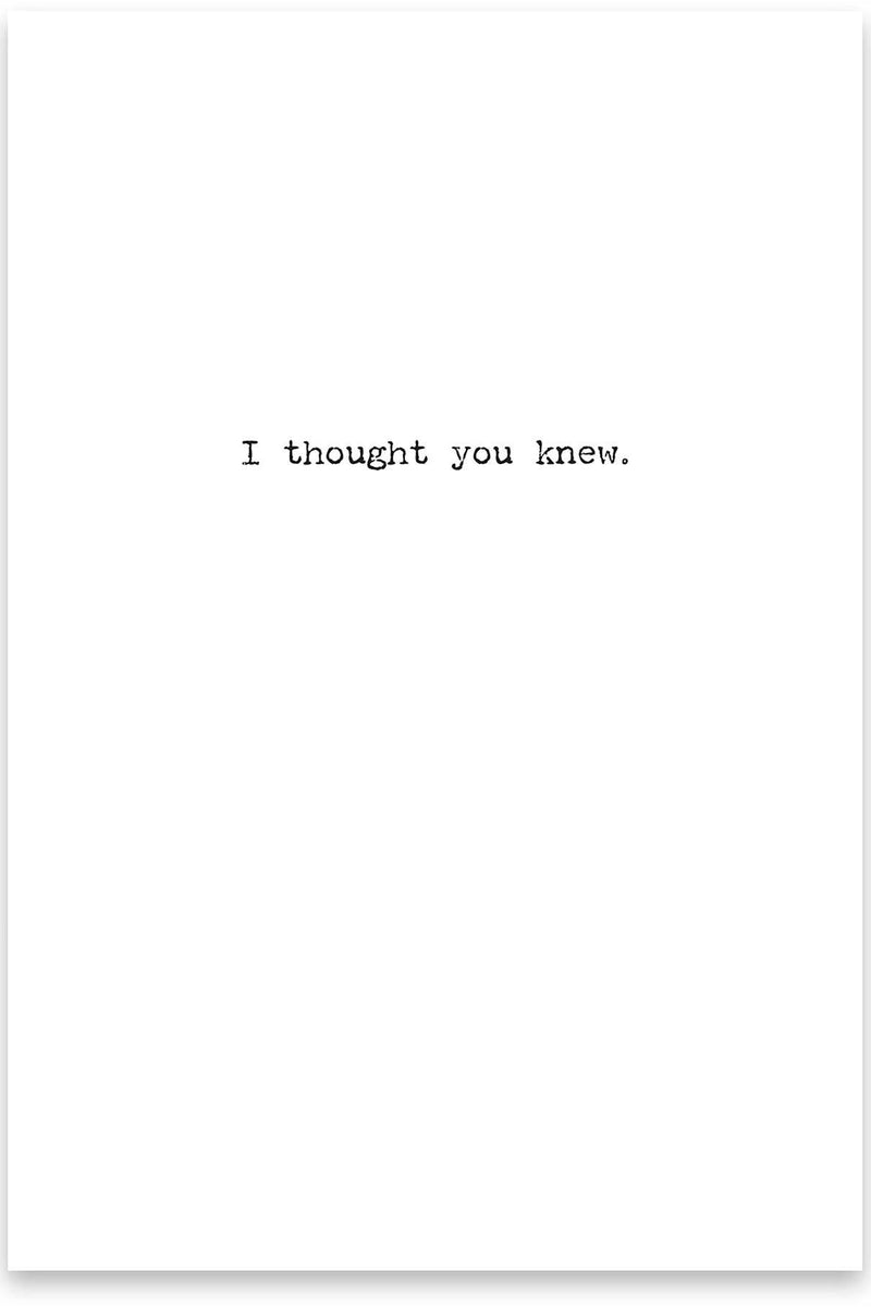 Sorry I Called You Old Greeting Card