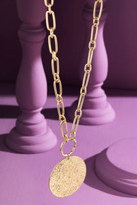 Dainty Layered Chain Link Necklace - Gold