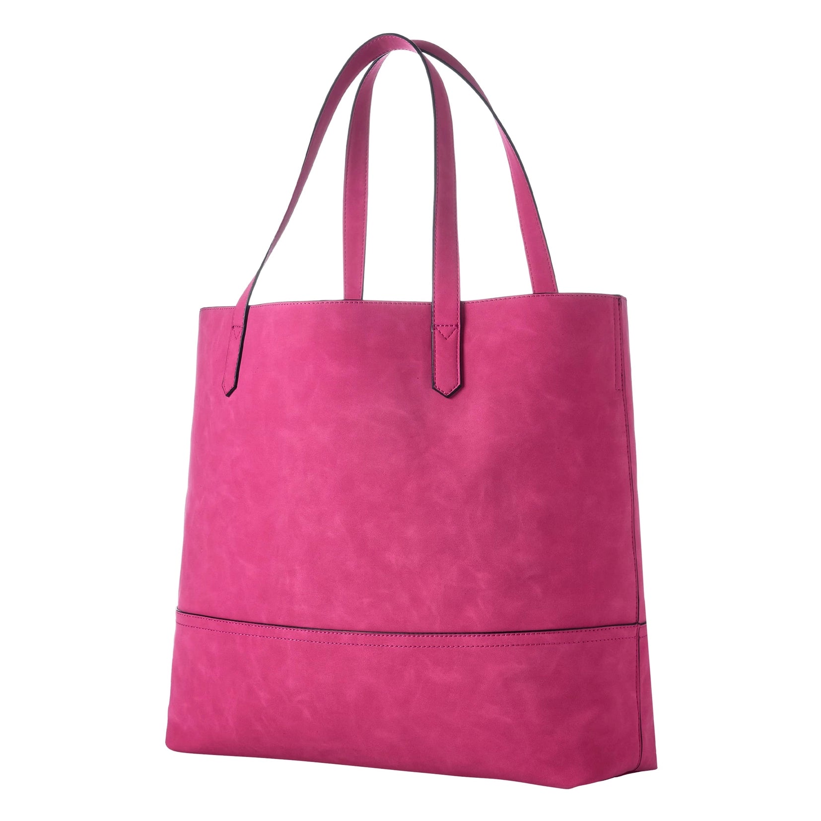 The Taylor Tote - Pink Suede