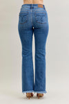 High Rise Double Button Bootcut - JB147